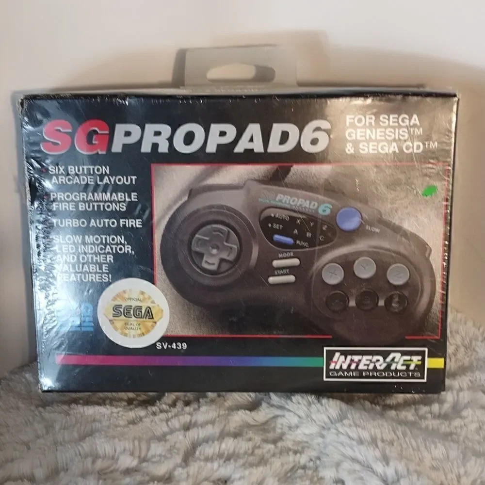New Factory Sealed Sega Genesis SG Propad6 SV-439